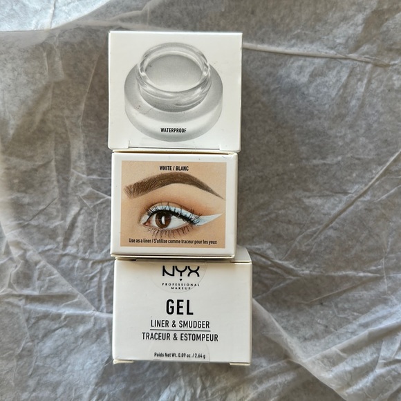 NYX gel liner & smudger white/ blanc waterproof - Picture 1 of 2